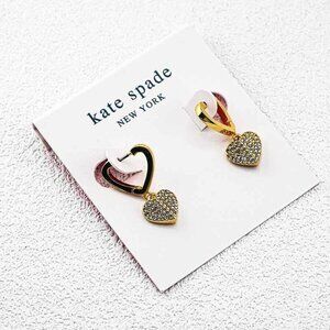 Kate Spade Heart Pendant Earrings